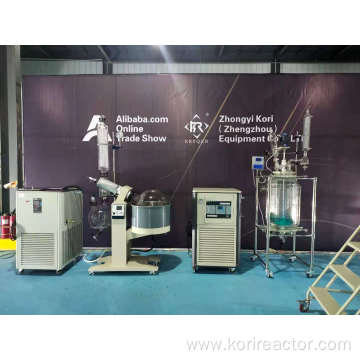 RE-3002 rotary evaporator for vacuum distillation